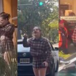 Video: ‘Lady Naucalpan’ golpea y muerde a ciclista en Polanco; ya fue liberada tras horas de su detención