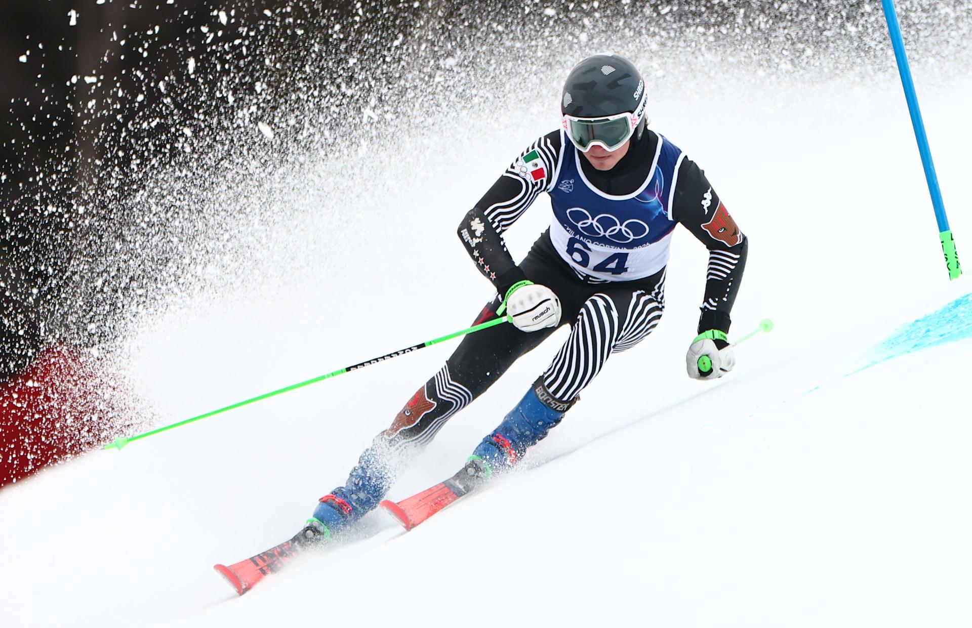 Juegos Olímpicos de Invierno 2026: Lasse Gaxiola no termina su prueba y México dice adiós a Milano-Cortina