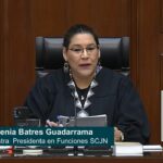 Lenia Batres asume como presidenta en funciones de la SCJN, de manera provisional