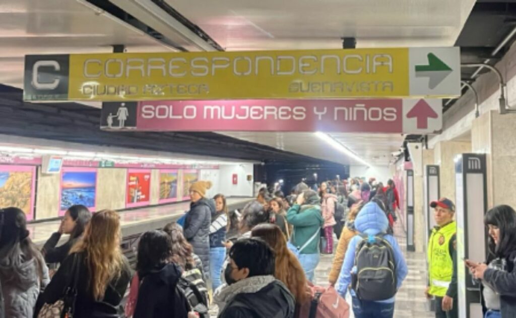 Metro CDMX reporta alta afluencia en cinco líneas; pide “tomar previsiones”