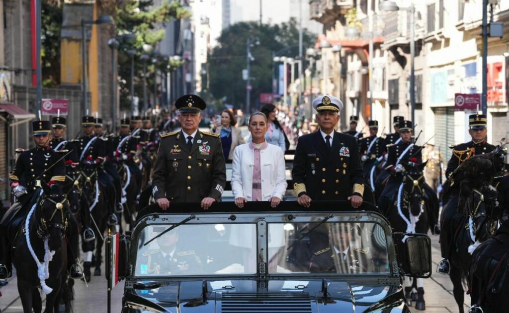 Fotos: La presidenta Claudia Sheinbaum encabeza la Marcha de la Lealtad