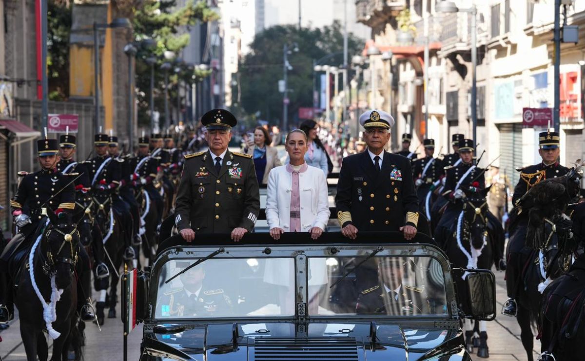 Fotos: La presidenta Claudia Sheinbaum encabeza la Marcha de la Lealtad