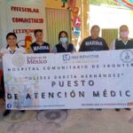 Marina lleva atención médica gratuita a comunidades de difícil acceso en Tabasco