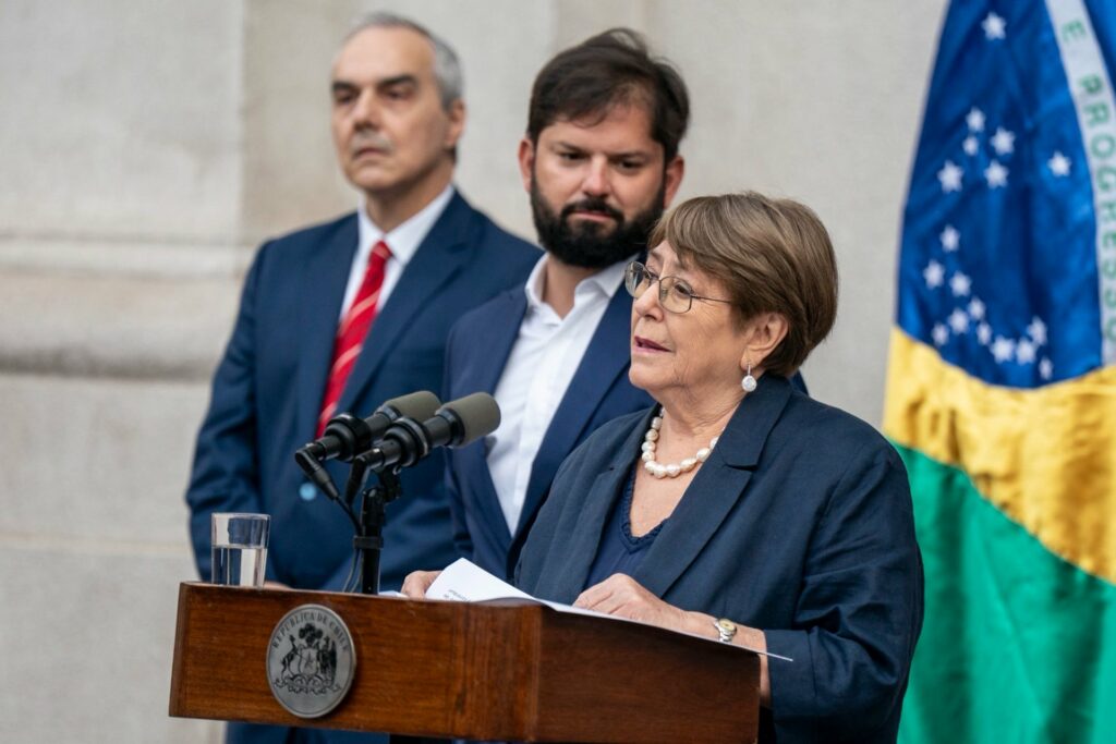 Chile inscribe candidatura de Michelle Bachelet para dirigir la ONU, con apoyo de México y Brasil