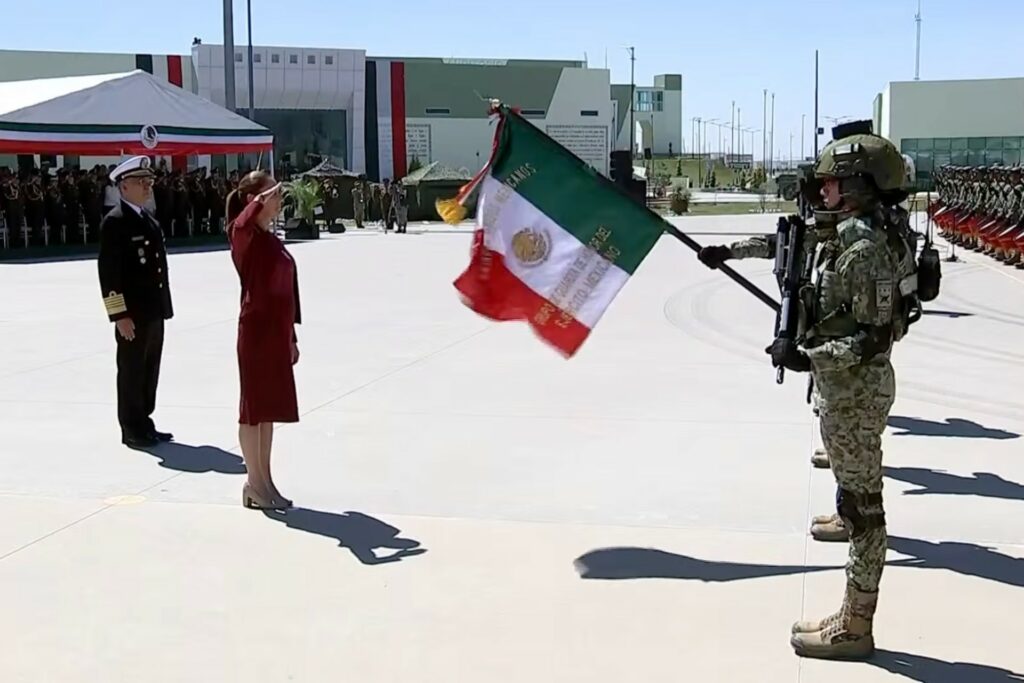 Sheinbaum asegura que Fuerzas Armadas son “garantía” de independencia de México