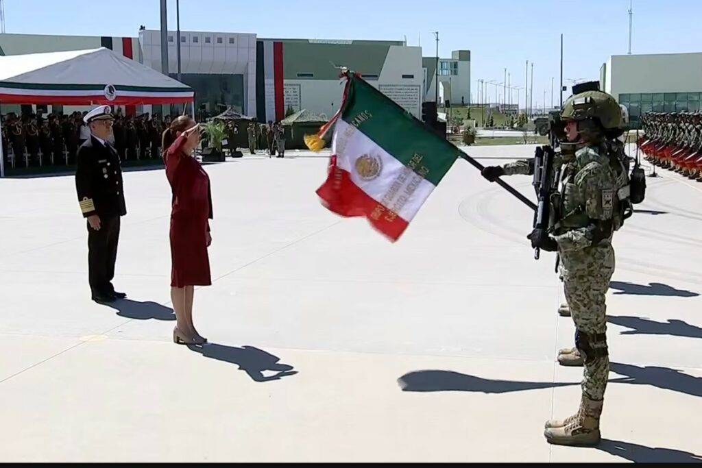 Sheinbaum asegura que Fuerzas Armadas son “garant&iacute;a” de independencia de M&eacute;xico