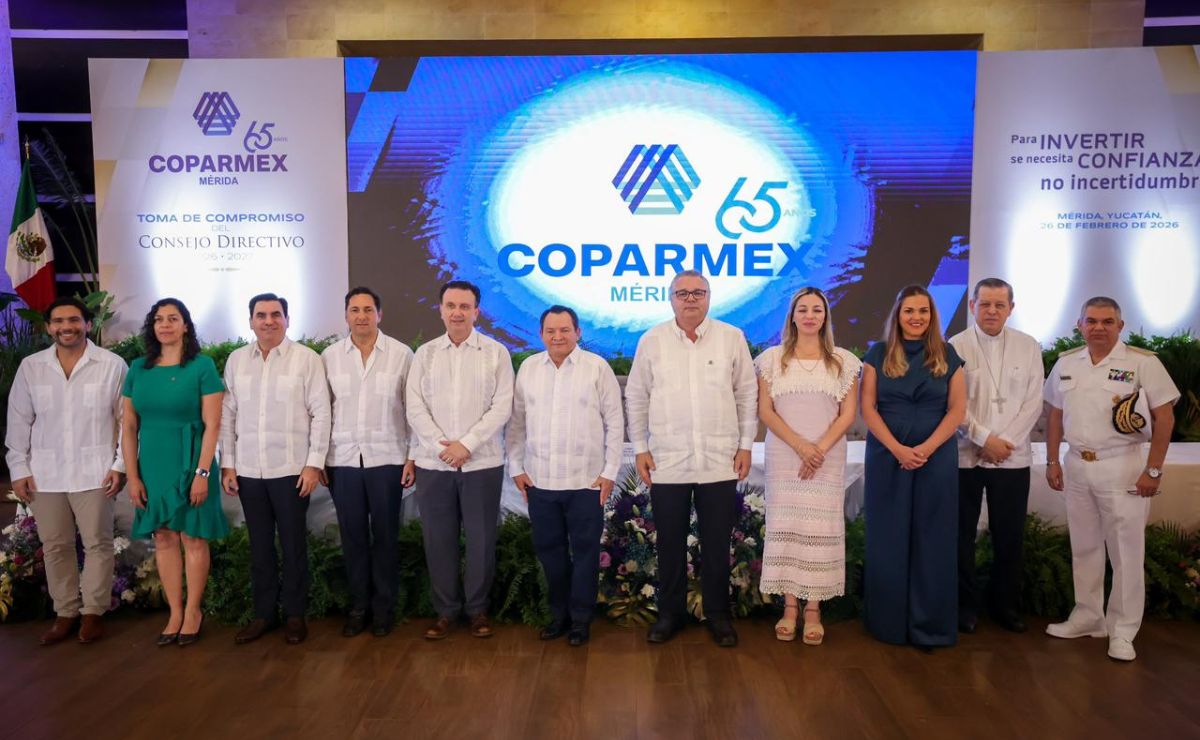 Joaquín Díaz Mena encabeza toma de protesta del Consejo Directivo de Coparmex Mérida - toma-de-protesta-del-consejo-directivo-2026-2027-de-coparmex-merida