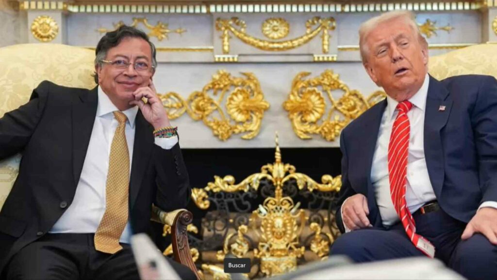 Trump dice a Petro en una tarjeta que fue un “gran honor” conocerlo y que ama a Colombia