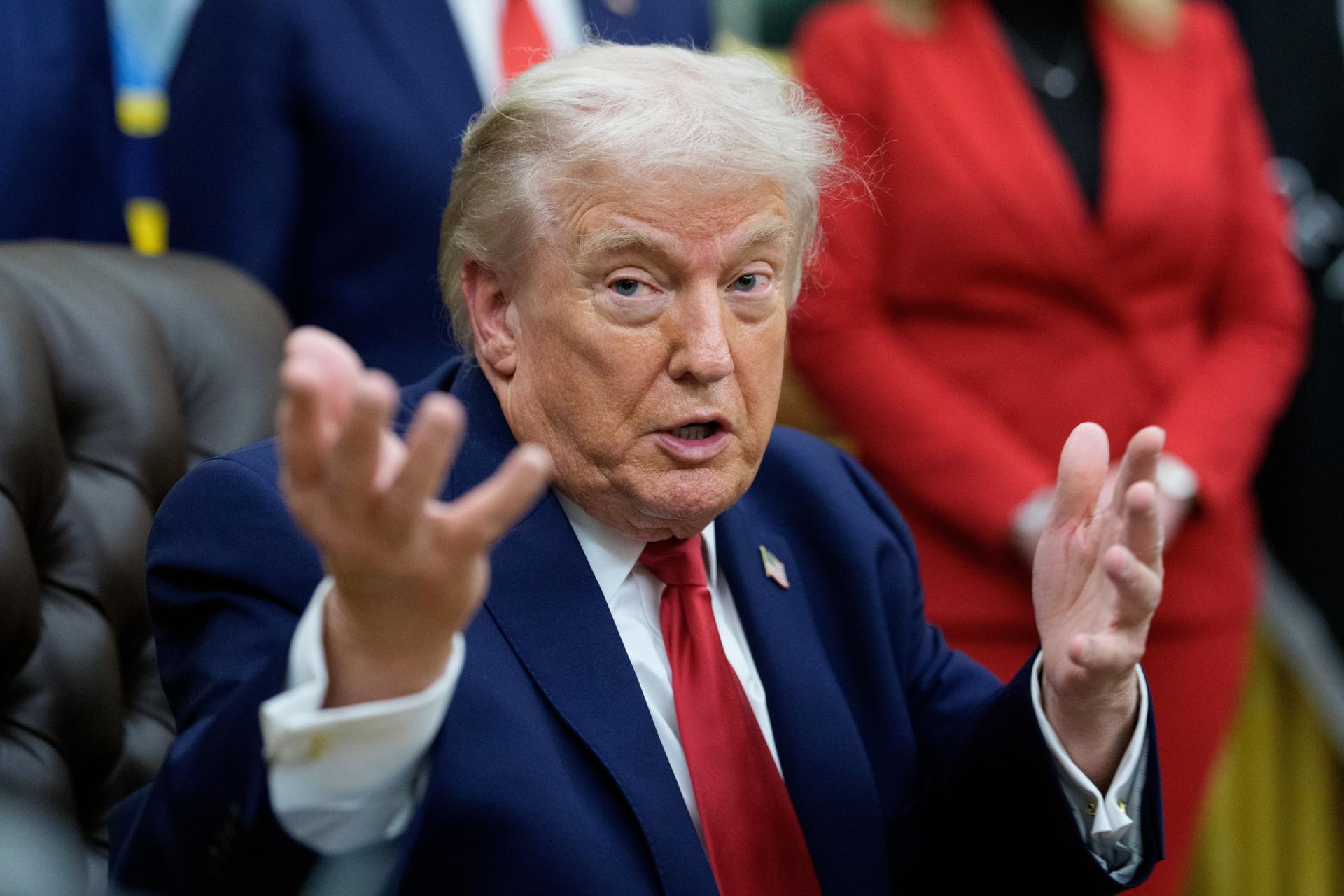 Trump conmemora la “victoria legendaria” de EE.UU. en la guerra con México de 1846