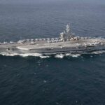 EE.UU. derriba un dron iraní que se aproximó a su portaaviones en el mar Arábigo