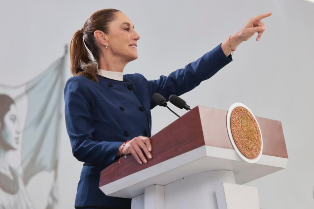 Sheinbaum resalta avances en seguridad en Jalisco; revela Plan Kukulkán rumbo al Mundial 2026 - 060326-csp-conferencia-matutina-en-zapopan-jalisco2-1024x683