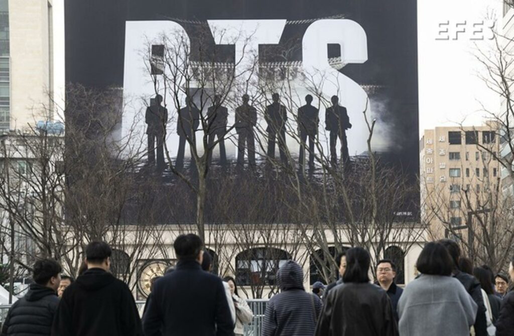 Seúl celebra el megaconcierto de retorno de BTS, el gigante global del K-pop