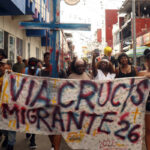 Realizan el ‘Viacrucis migrante’ para visibilizar la crisis en el sur de México
