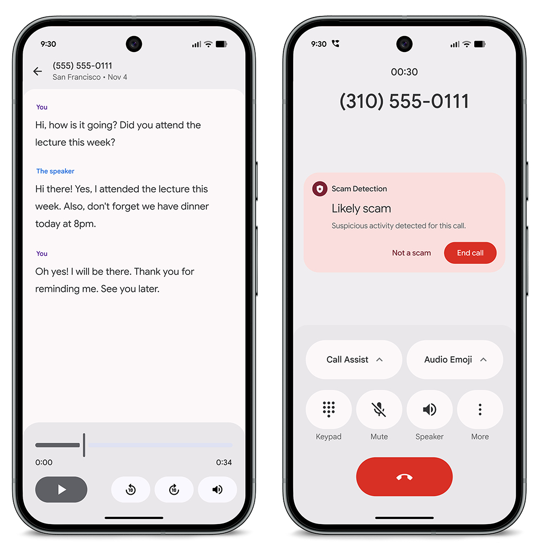 Google Pixel actualiza su Drop: estas son todas las mejoras, impulsadas por IA - alerta-de-llamadas-de-fraude
