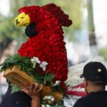 Sepultan a ‘el Mencho’ en Zapopan; su féretro fue dorado