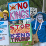 Comienzan las mayores protestas de ‘No Kings’ contra Trump, la guerra en Irán y el ICE