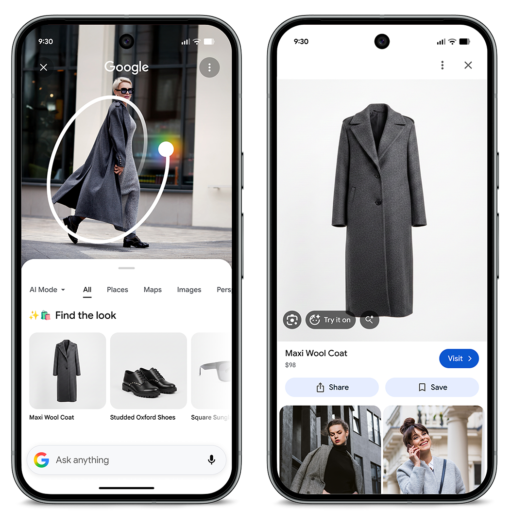 Google Pixel actualiza su Drop: estas son todas las mejoras, impulsadas por IA - busqueda-de-prendas