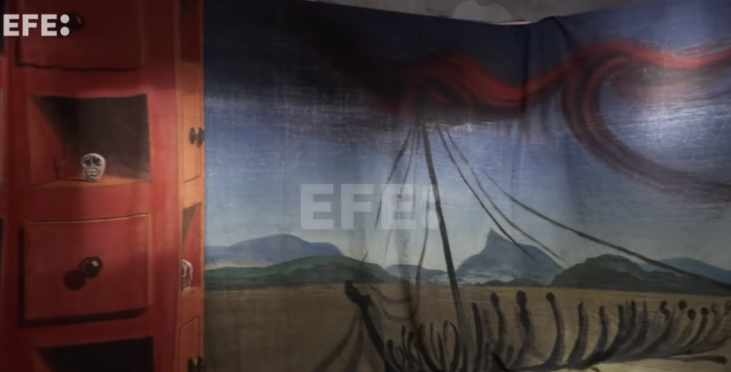 “Se trata de su mayor cuadro”, asegura casa de subastas sobre un decorado escénico de Dalí