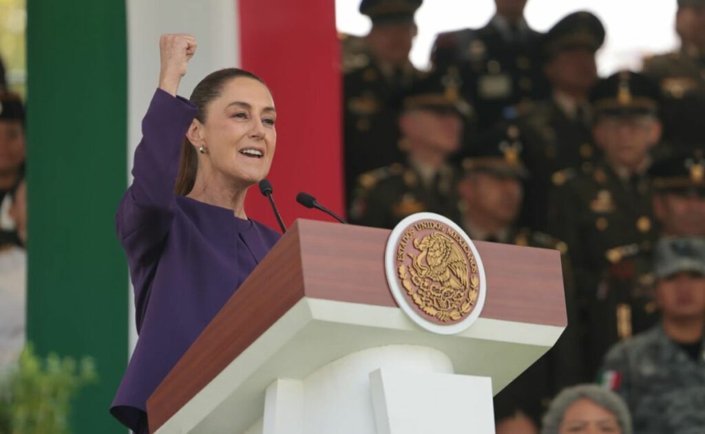 Sheinbaum homenajea a mujeres de las Fuerzas Armadas este 8M