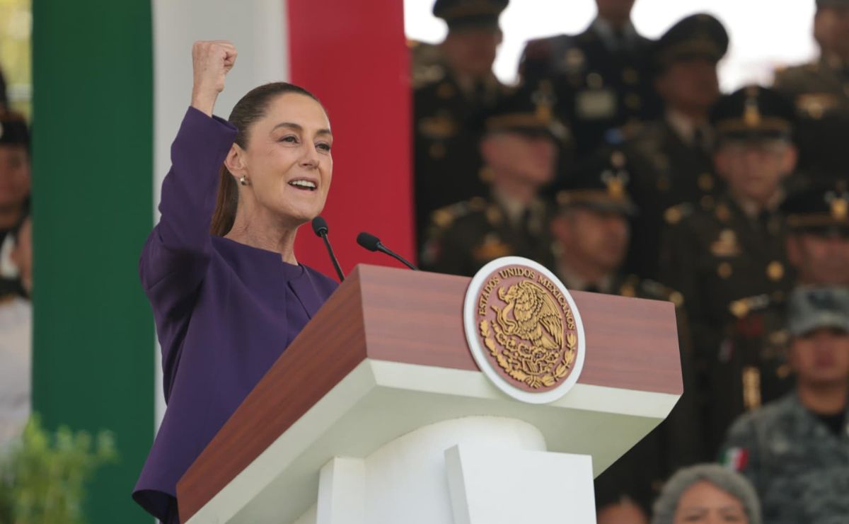 Sheinbaum homenajea a mujeres de las Fuerzas Armadas este 8M Sheinbaum homenajea a mujeres de las Fuerzas Armadas este 8M