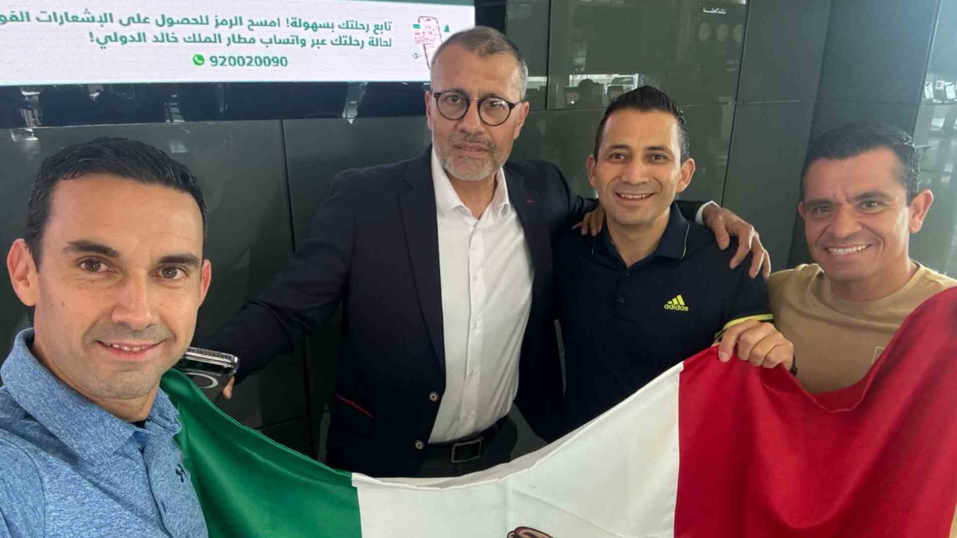 Comisión de Árbitros confirma regreso de Ramos, Morín y Bisguerra tras quedar varados en Qatar