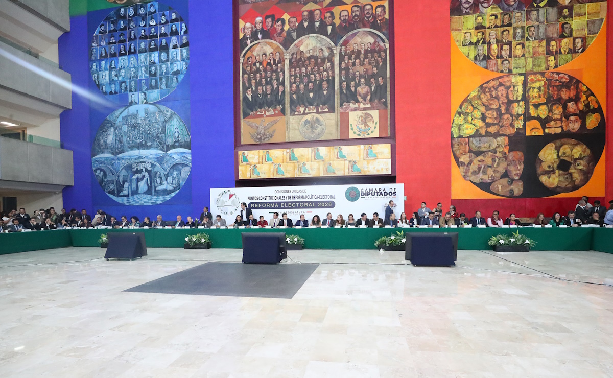 Comisiones en San Lázaro aprueban la iniciativa de reforma electoral, se turna al Pleno