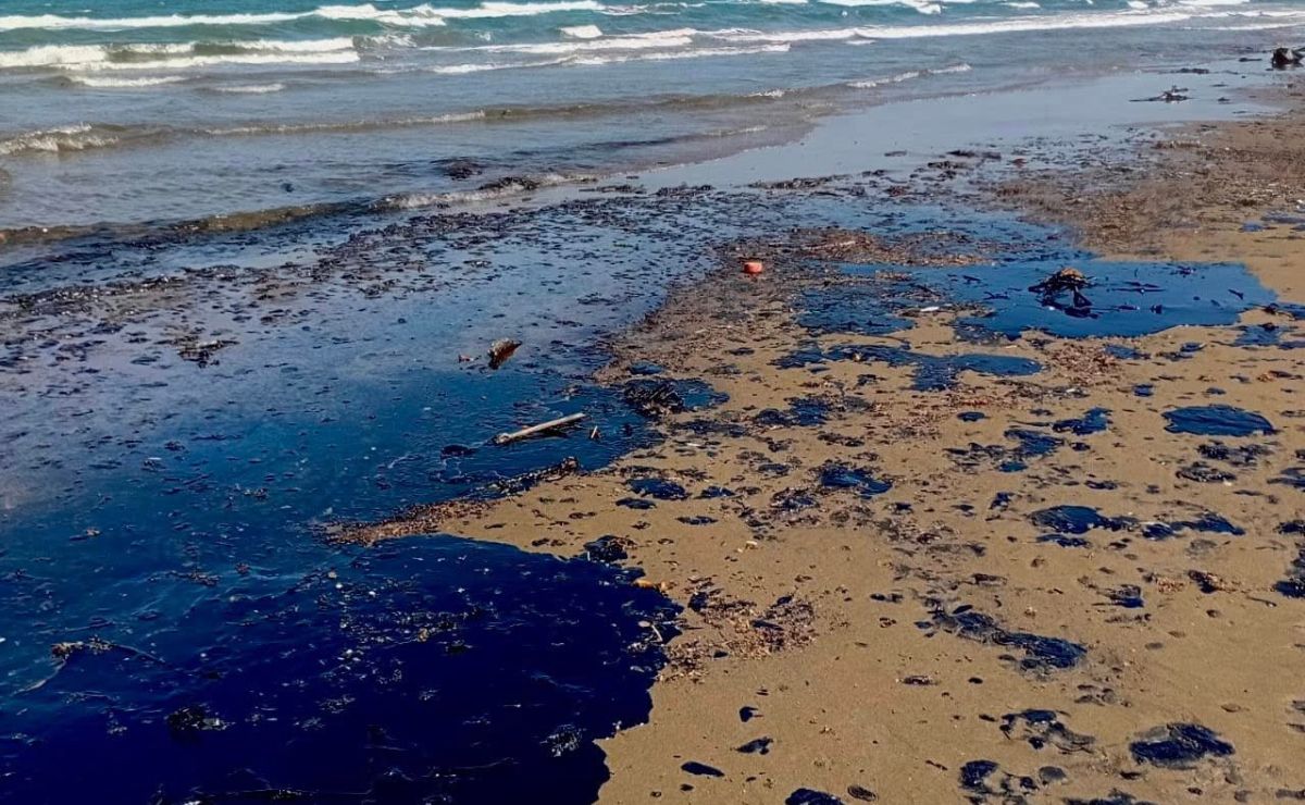 Localizan origen de derrame de petróleo en Veracruz; ya fue contenido