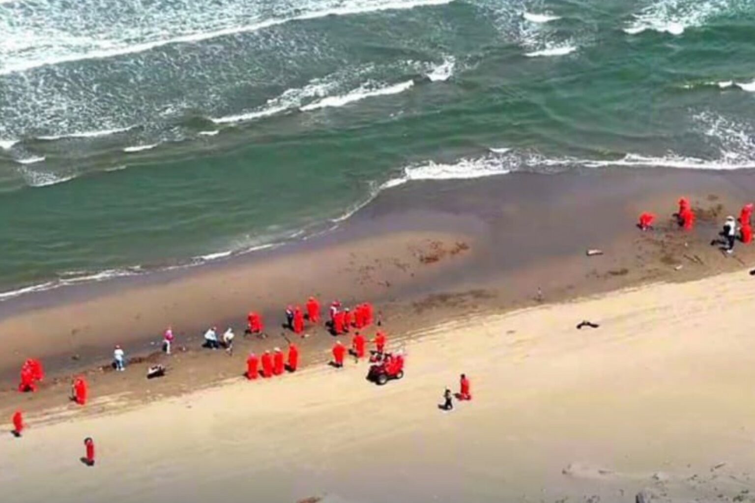 Concluyen contención de un derrame de hidrocarburo en el Golfo de México