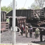 Video: Tren descarrila en Aguascalientes; murió un migrante