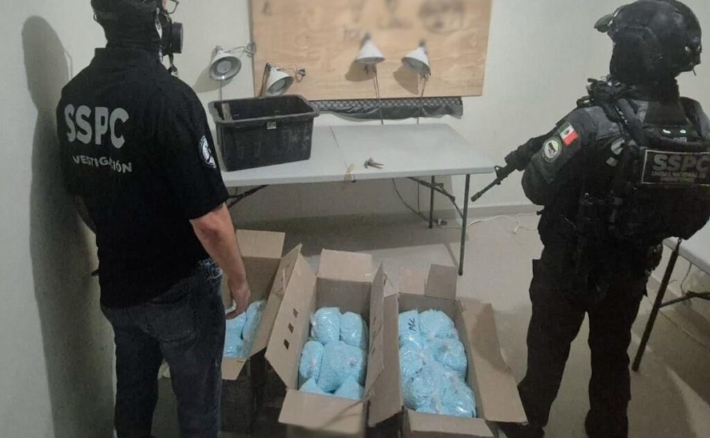 Destaca la DEA incautación de más de 270 kilos de fentanilo en Colima