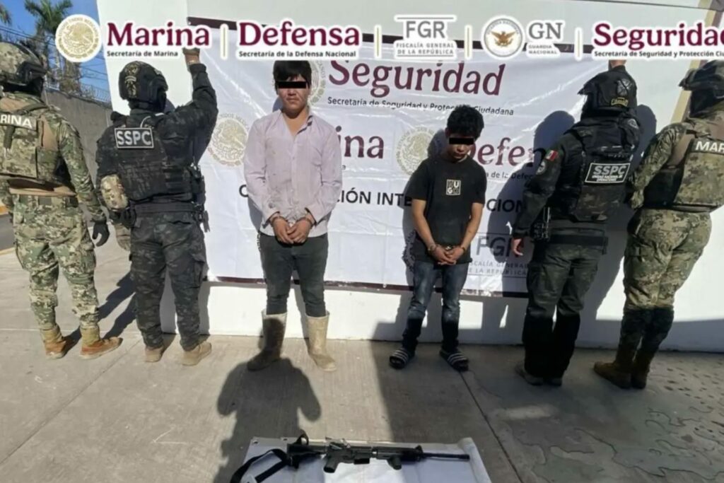 Detienen a dos miembros de ‘Comandante R24’ del Cártel de Sinaloa