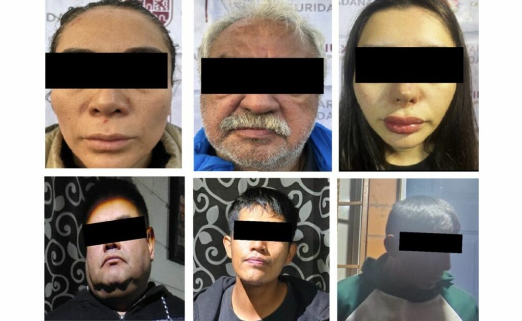 Detienen a 6 personas y aseguran más de mil dosis de droga en CDMX