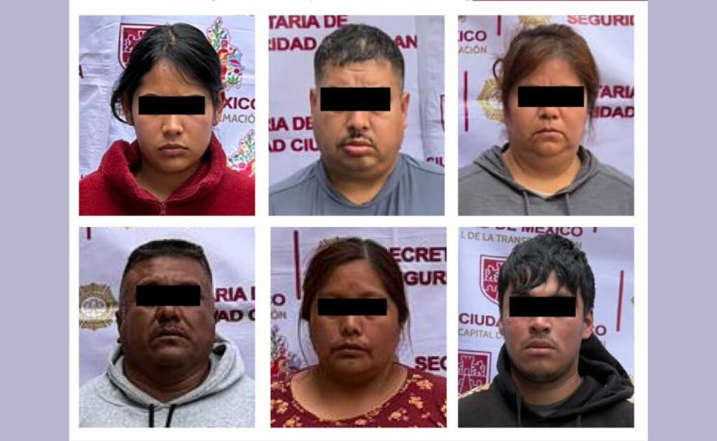 Detienen a extorsionadores en CDMX; amenazaron a una mujer con dañar a su hijo