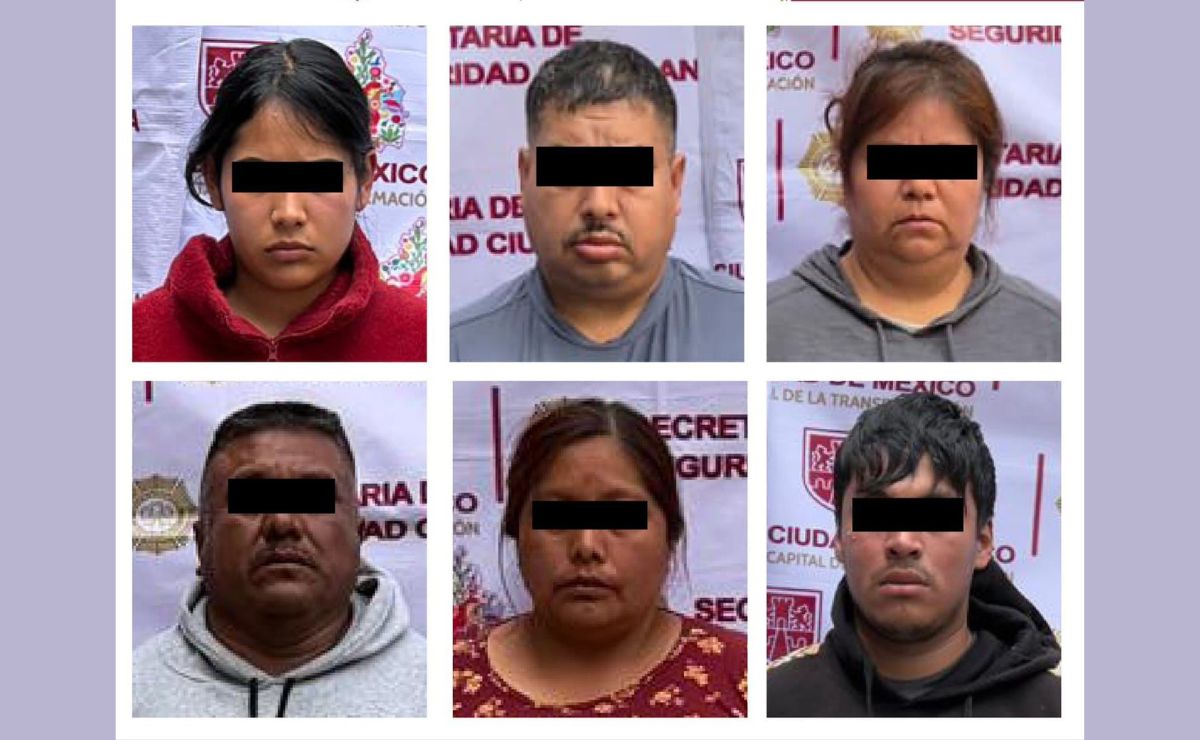 Detienen a extorsionadores en CDMX; amenazaron a una mujer con dañar a su hijo
