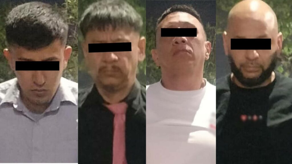 Detienen a cuatro hombres por robo de joyería en la alcaldía Benito Juárez