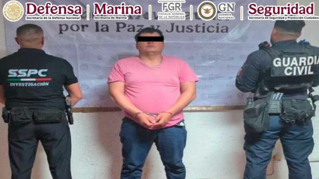 Detienen a miembro de grupo delictivo acusado de robo de combustible en Michoacán