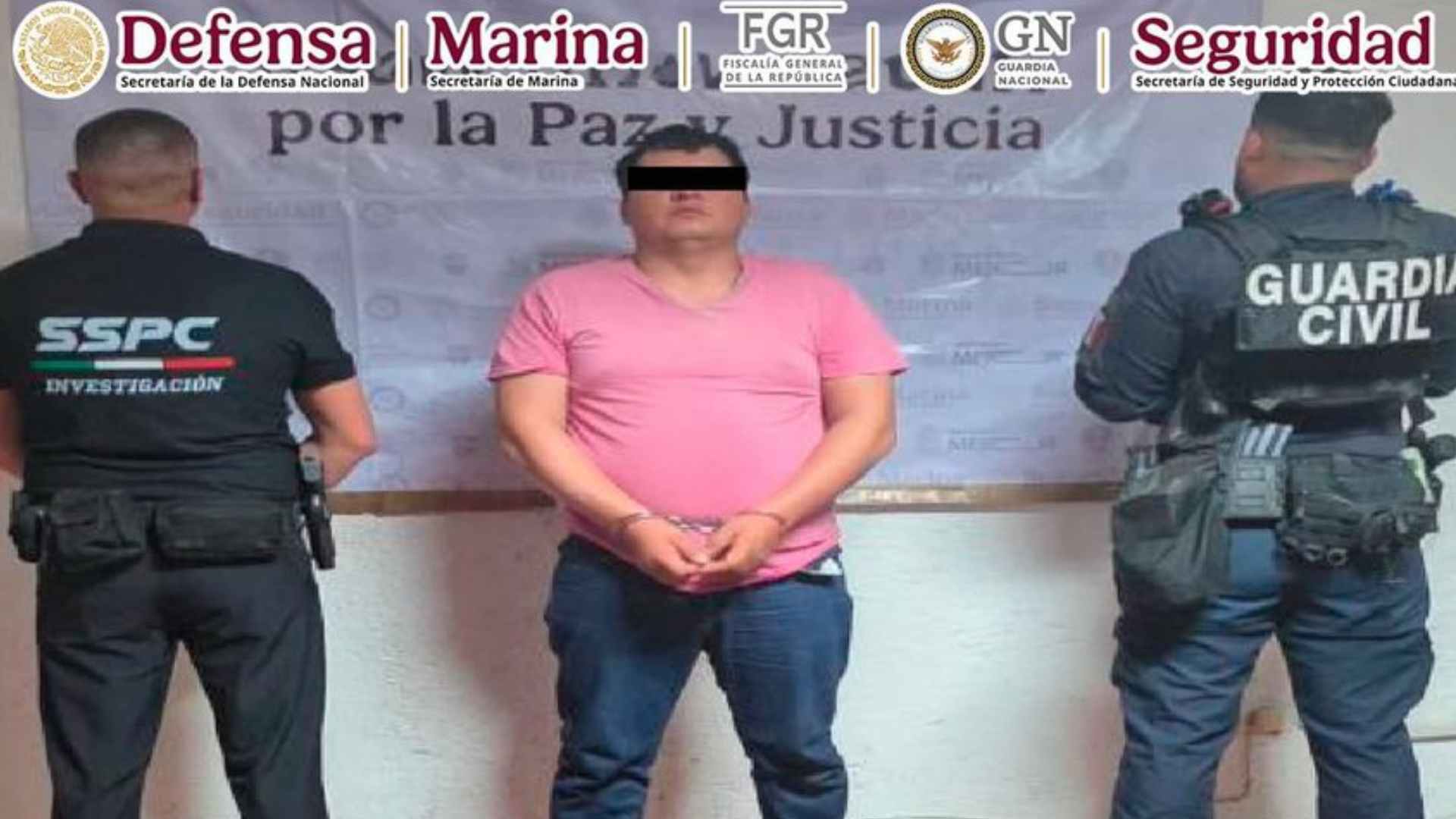 Detienen a miembro de grupo delictivo acusado de robo de combustible en Michoacán