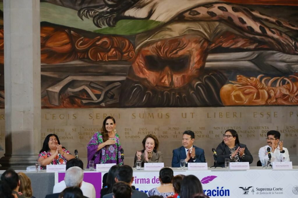 Firman convenio para fortalecer acceso de las mujeres a la justicia con perspectiva de género