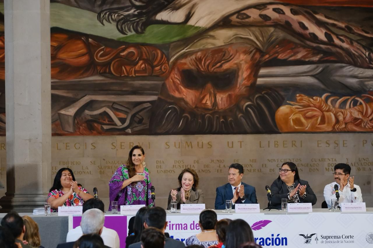 Firman convenio para fortalecer acceso de las mujeres a la justicia con perspectiva de género