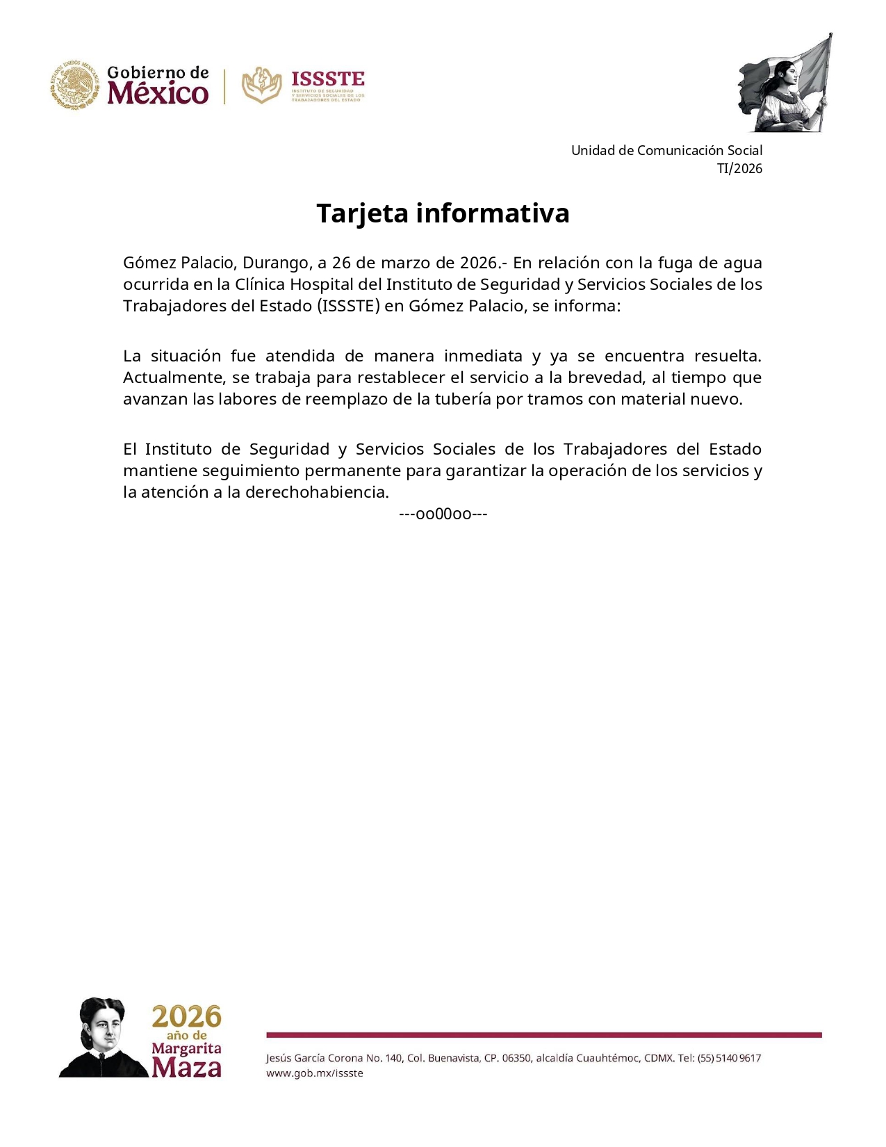 Video: Ruptura de tubería inunda de aguas negras ISSSTE de Gómez Palacio, Durango - issste-gomez-palacio-durango