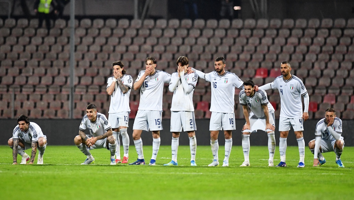 Italia fuera del Mundial por tercera vez consecutiva