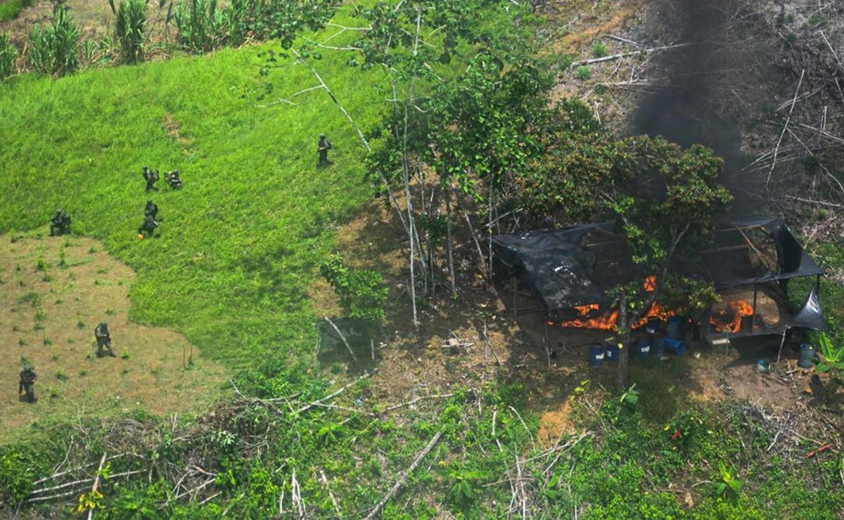 Colombia y Ecuador lanzan ofensiva binacional contra el narcotráfico en la frontera común Colombia y Ecuador lanzan ofensiva binacional contra el narcotráfico en la frontera común