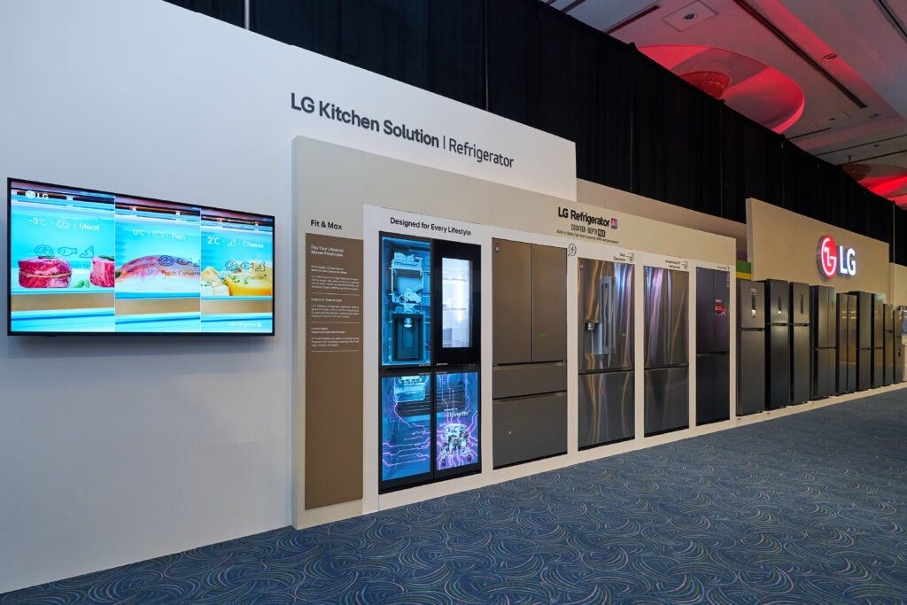Cocinas de lujo y hogares conectados con IA - lg-refrigeradores-1024x683