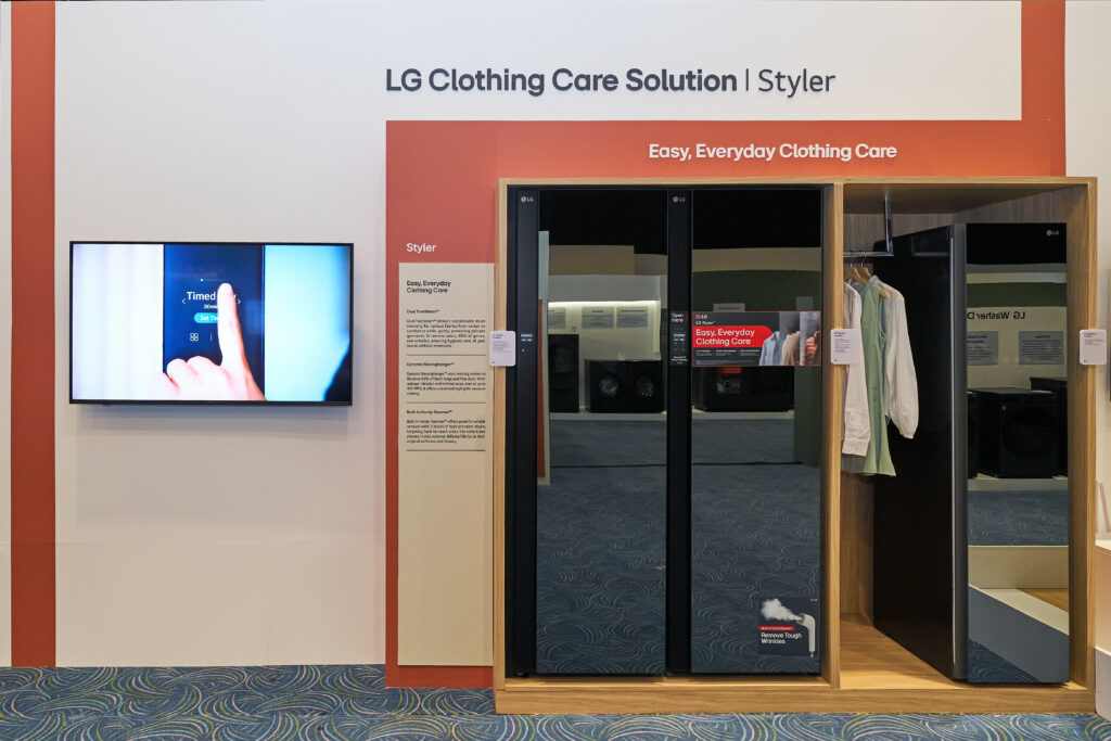 Cocinas de lujo y hogares conectados con IA - lg-styler-1024x683