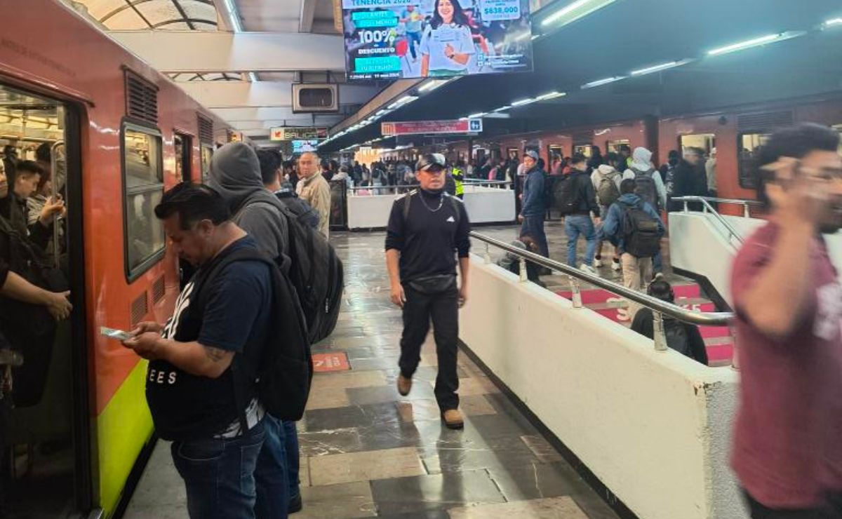 Ocho líneas del Metro CDMX registran “afluencia alta”