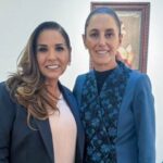 Mara Lezama y Claudia Sheinbaum revisan avances de proyectos en Quintana Roo