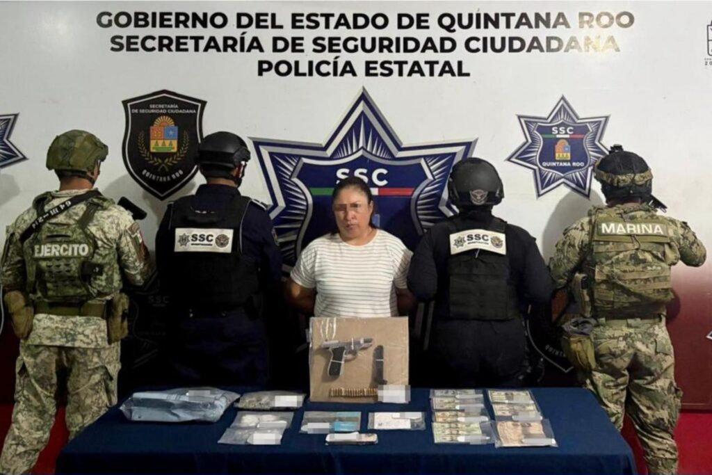 Detienen a la ‘Pastrana’, líder del Cártel de Sinaloa en Cancún