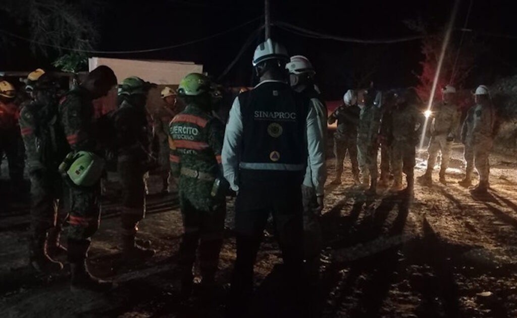 Más de 300 elementos se suman a la búsqueda de los mineros atrapados en Sinaloa