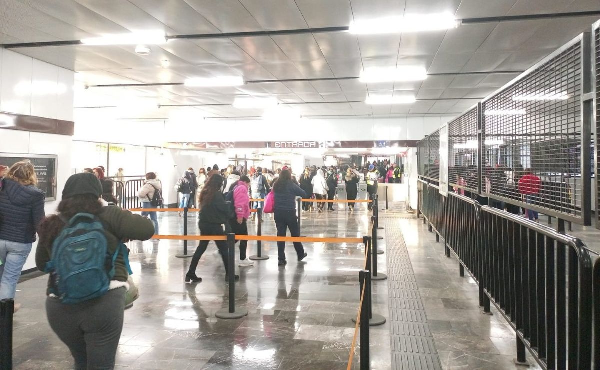 Metro CDMX implementa dosificación de usuarios en 7 líneas