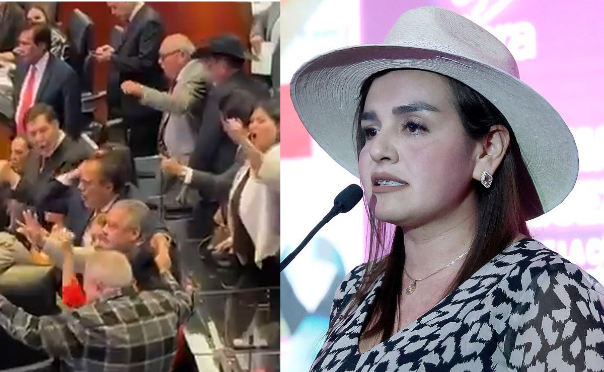 Morenistas corean “¡Morón!” ante visita de Grecia Quiroz al Senado; edil tacha acción de “grilla”